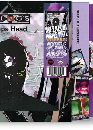 the album cover for King's X - Tape Head [Colored Vinyl]