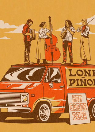 the album cover for Lone Pinon - Hot Carne Seca