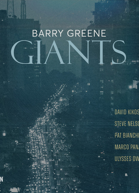 the album cover for Barry Greene - Giants