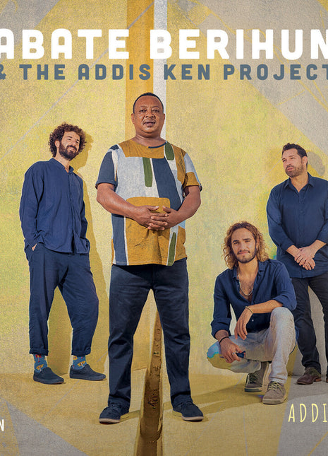 the album cover for Abate Berihun & Addis Ken Project - Addis Ken