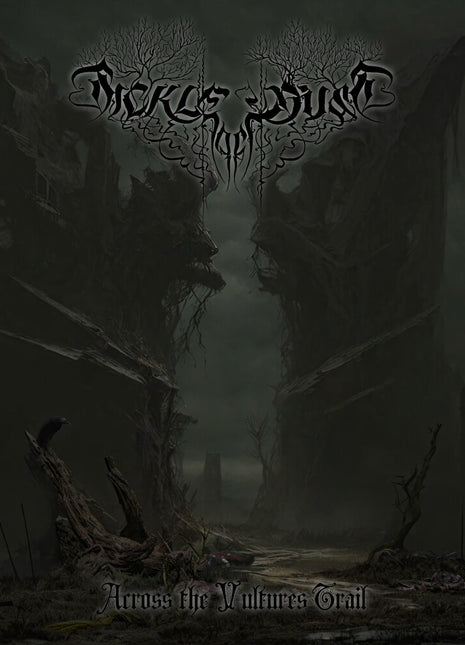 the album cover for Sickle Of Dust - Across The Vulture Trail