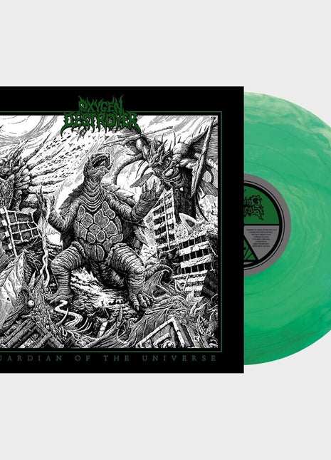 the album cover for Oxygen Destroyer - Guardian Of The Universe