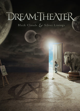 the album cover for Dream Theater - Black Clouds & Silver Linings [Clear Vinyl] [Limited Edition]