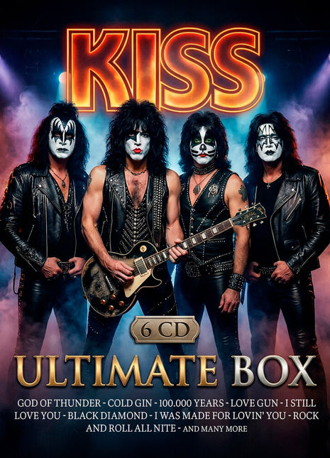 the album cover for KISS - Ultimate Box (Box) [Limited Edition]