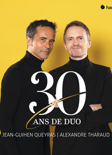 the album cover for Queyras, Jean-Guihen / Tharaud, Alexandre - 30 Ans De Duo