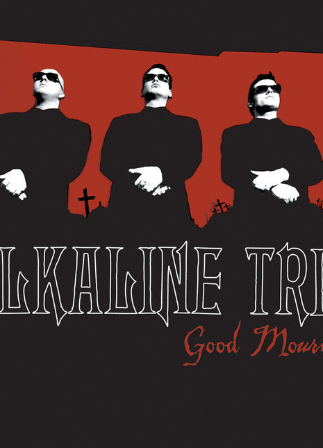 the album cover for Alkaline Trio - Good Mourning