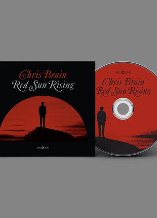 the album cover for Brain, Chris - Red Sun Rising