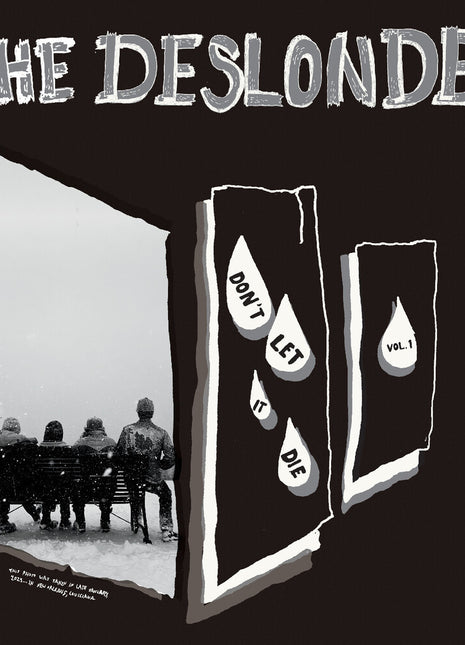the album cover for Deslondes - Don't Let It Die: Vol. 1
