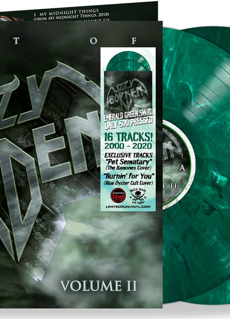 the album cover for Lizzy Borden - Best Of Lizzy Borden Vol 2 [Green - Deluxe]