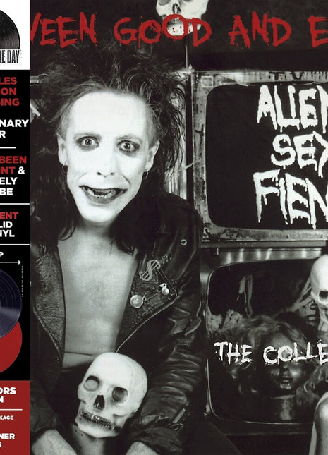 the album cover for Alien Sex Fiend - Between Good & Evil [Deluxe Red]