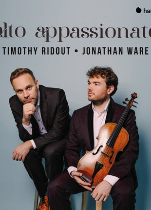 the album cover for Ridout ,Timothy / Jonathan Ware - Alto Appassionato
