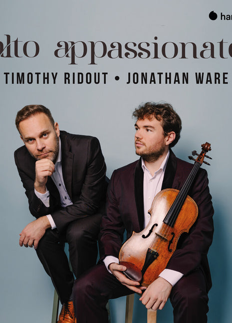 the album cover for Ridout ,Timothy / Jonathan Ware - Alto Appassionato