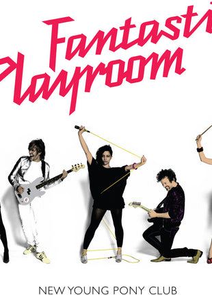 the album cover for New Young Pony Club - Fantastic Playroom (Bonus Track) [Pink]