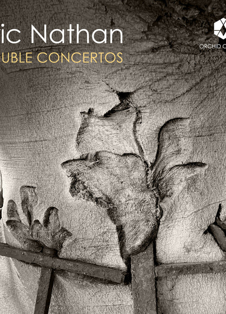 the album cover for Eric Nathan - Double Concertos