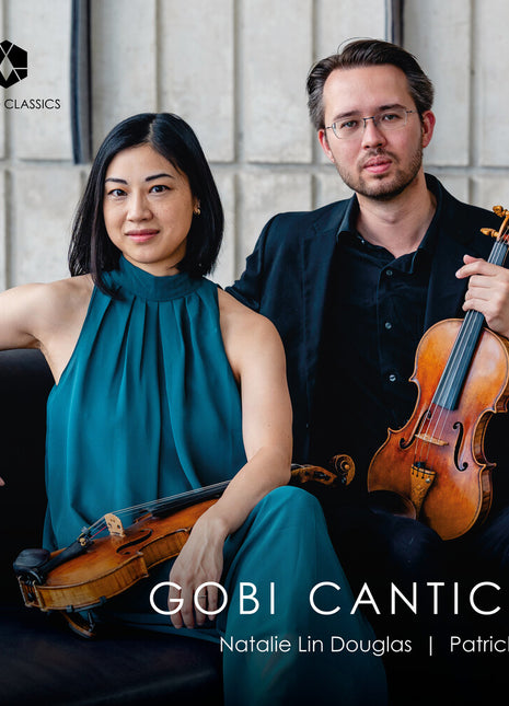 the album cover for Natalie Douglas  Lin / Yim,Patrick - Gobi Canticle