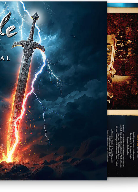 the album cover for Apostle - White Metal [Colored Vinyl]