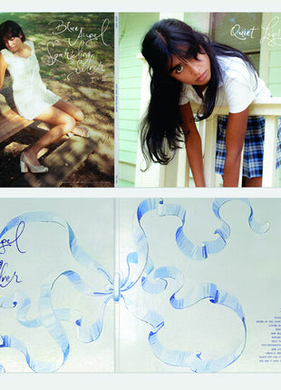 the album cover for Quiet Light - Blue Angel Sparkling Silver 1+2 [Blue]