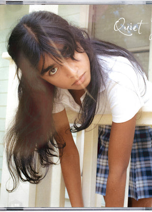 the album cover for Quiet Light - Blue Angel Sparkling Silver 2