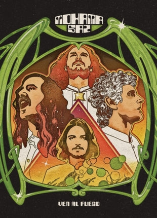the album cover for Mohama Saz - Ven Al Fuego