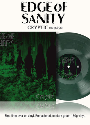 the album cover for Edge Of Sanity - Cryptic [180 Gram Green] (Reissue)