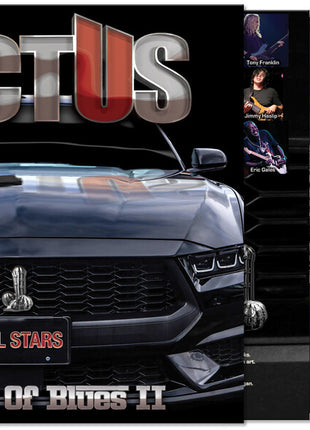 the album cover for Cactus - Temple of Blues II: All-Stars [Blue Marble]