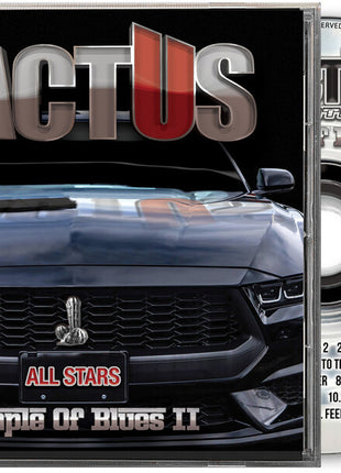 the album cover for Cactus - Temple of Blues II: All-Stars