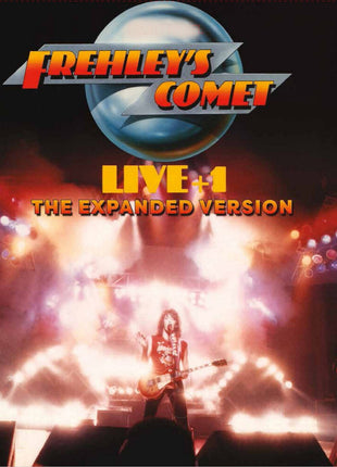 the album cover for Frehley's Comet - Live + 1 Expanded (Blk) (Burg) [Colored Vinyl] [Limited Edition]