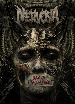 the album cover for Nervosa - Slave Machine