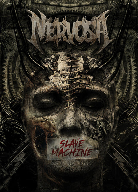 the album cover for Nervosa - Slave Machine