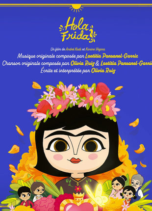 the album cover for Hola Frida - O.S.T. - Hola Frida - O.S.T.