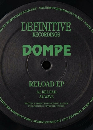 the album cover for Dompe - Reload (Ep)