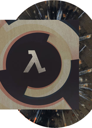 the album cover for Valve - Half-Life: Alyx - O.S.T. [Black with Orange Splatter]
