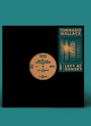 the album cover for Tornado Wallace - Left At Sunset (Ep)