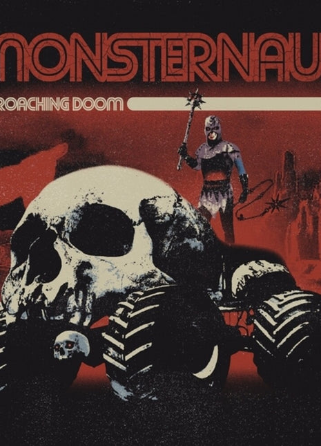 the album cover for Monsternaut - Approaching Doom