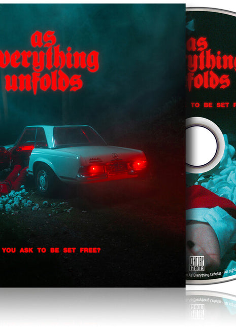 the album cover for As Everything Unfolds - Did You Ask To Be Set Free [With Booklet] (Jewl)