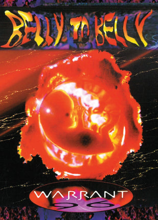 the album cover for Warrant - Belly To Belly Vol 1 [Colored Vinyl] [Indie Exclusive] (Spla)