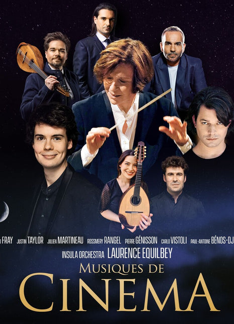 the album cover for Laurence Equilbey  / Insula Orchestra - Musiques De Cinema