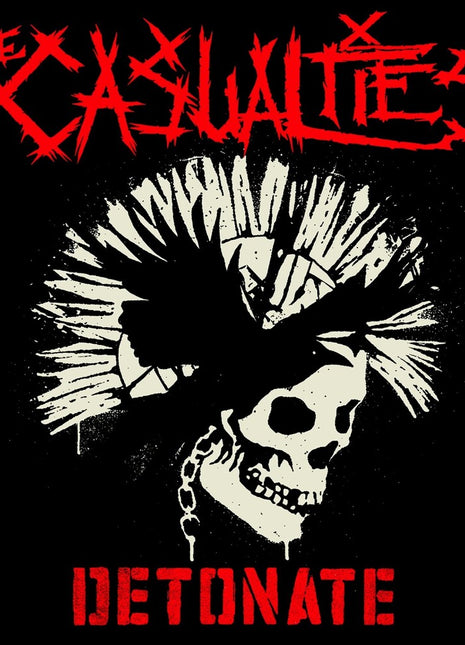 the album cover for Casualties - Detonate