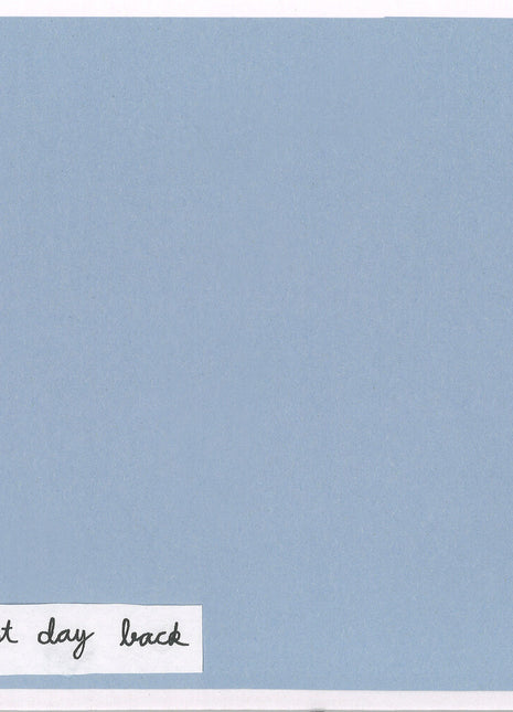 the album cover for First Day Back - Forward