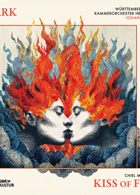 the album cover for Spark - Kiss Of Fire