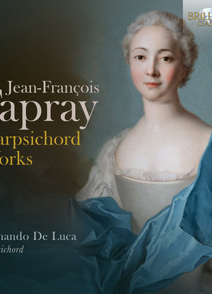 the album cover for De Fernando Luca - Tapray: Harpsichord Works