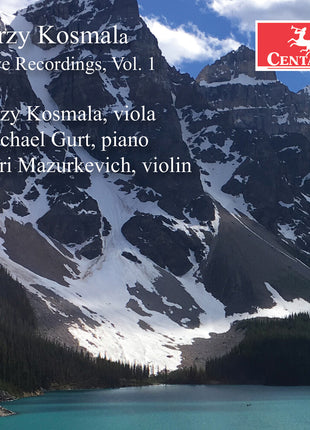 the album cover for Jerzy Kosmala - Jerzy Kosmala Live Recordings Vol. 1