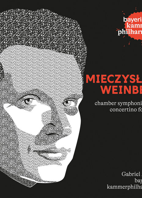 the album cover for Gabriel Adorjan - Mieczyslaw Weinberg: Chamber Sinfonies I & Ii Con