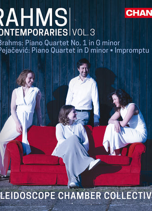 the album cover for Kaleidoscope Chamber Collective - Brahms & Contemporaries Vol. 3