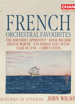 the album cover for Sinfonia Of London - French Orchestral Favourites