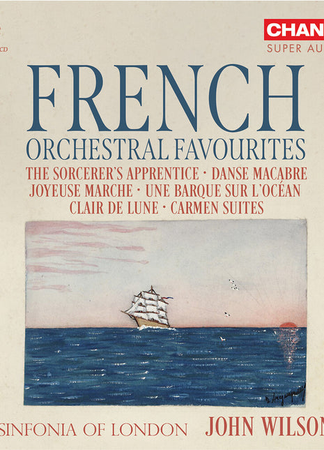 the album cover for Sinfonia Of London - French Orchestral Favourites