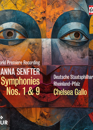 the album cover for Deutsche Staatsphilharmonie Rheinland-Pfalz - Johanna Senfter: Syms Nos. 1 & 9
