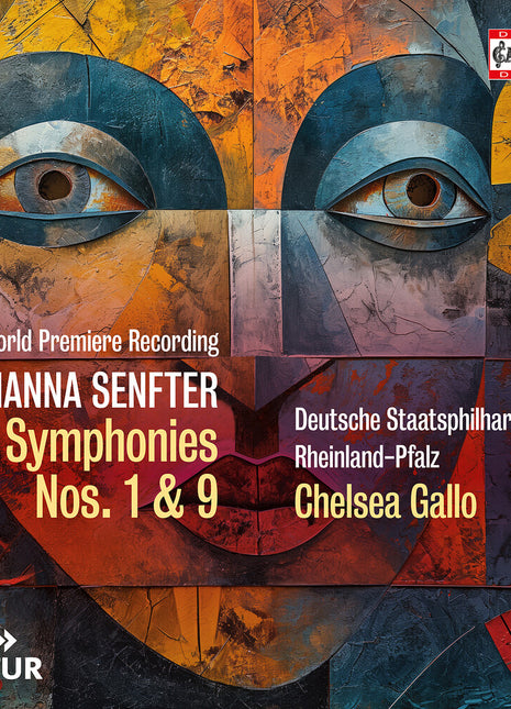 the album cover for Deutsche Staatsphilharmonie Rheinland-Pfalz - Johanna Senfter: Syms Nos. 1 & 9