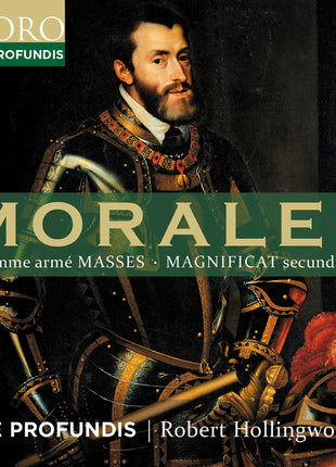 the album cover for De Profundis - Morales: L'homme Arme Masses: Magnificat Secundi