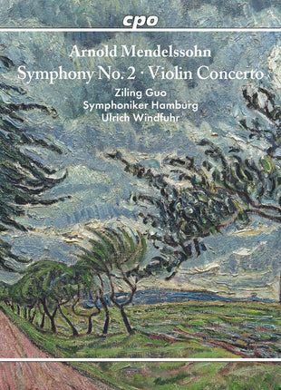 the album cover for Ziling Guo - Sym No. 2 & Violin Con